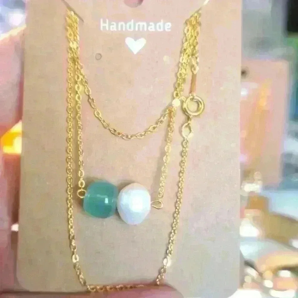 18k  goldplated necklace